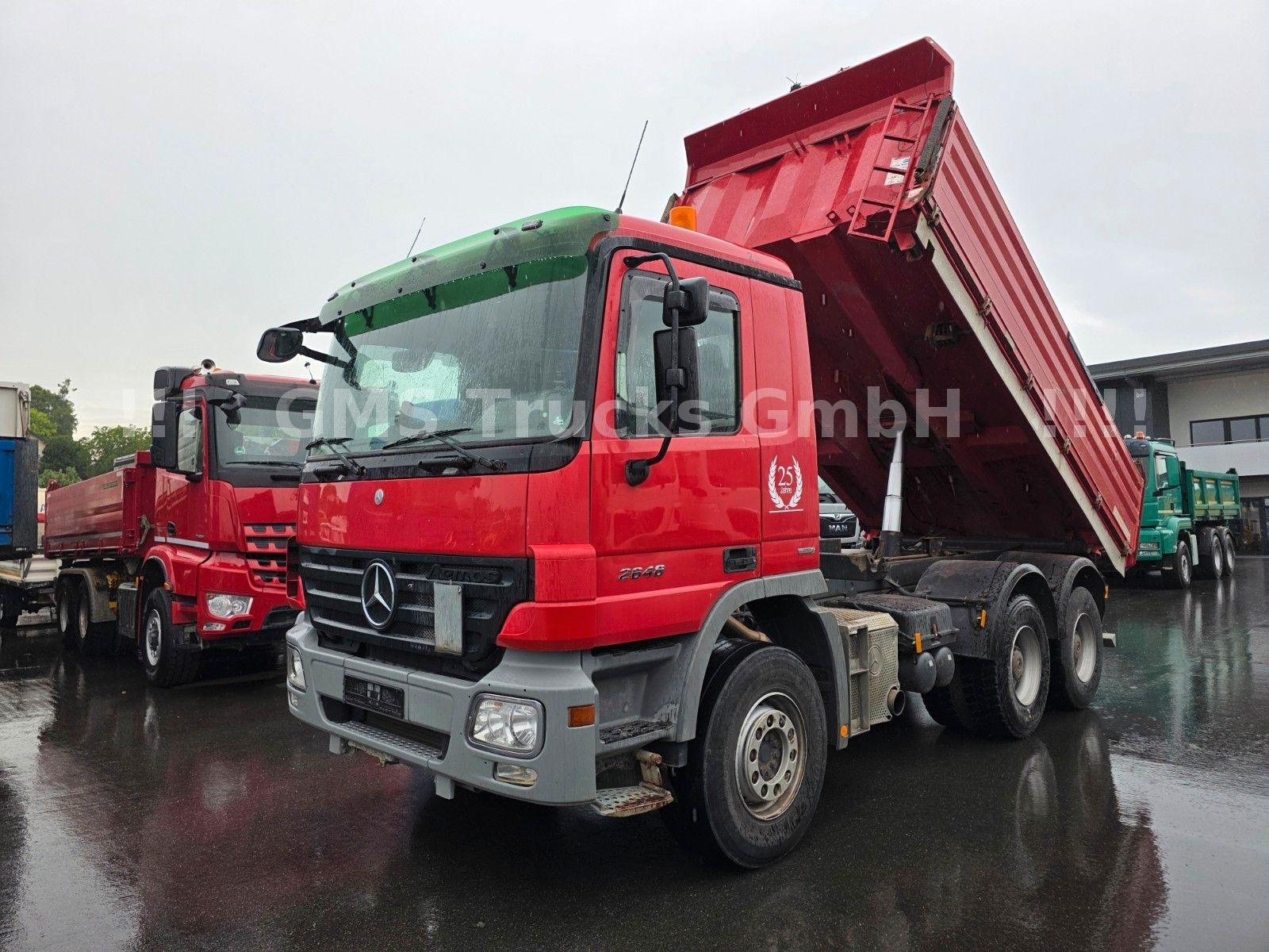 Mercedes-Benz Actros 2648 / 6X4 / Blatt / E5 / Manual