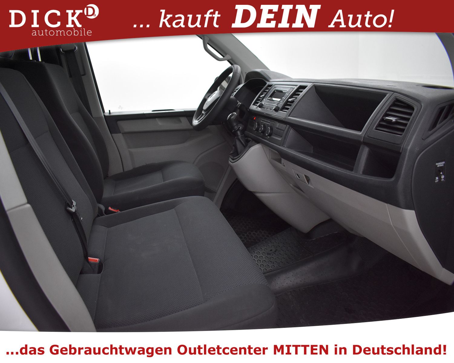 Fahrzeugabbildung Volkswagen T6 Transp 2.0 TDI LKW Lang 3-SITZE+KLIMA+PDC