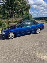BMW E36 318i Cabrio Avusblau TÜV Neu Sammlerzustand!