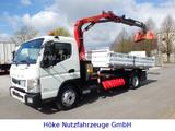 FUSO 7 C 18 Kipper 3,9m/Palfinger Kran/Greifer/2xAHK - Greifer