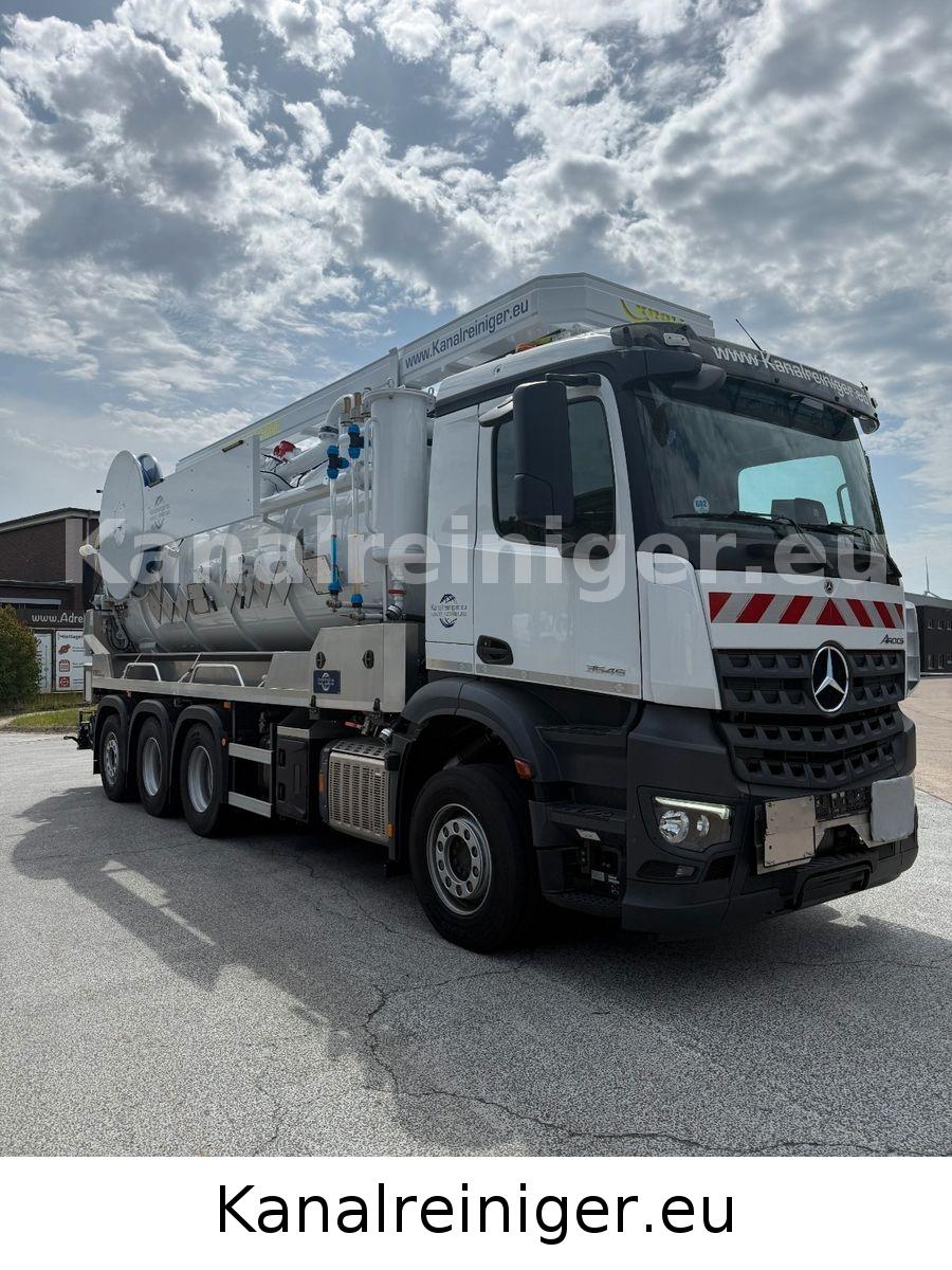 Mercedes-Benz Arocs 3545 L 8x4 - Kroll ADR Sauger