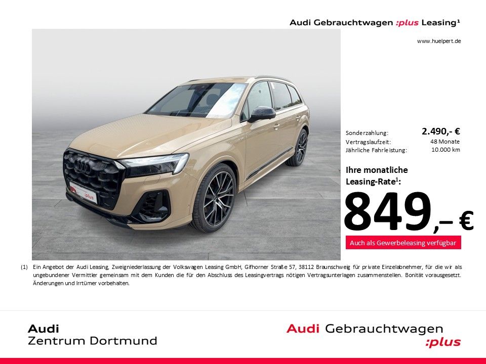 Audi Q7 quattro S LINE 7SITZE B&O AHK 360CAM ACC LM22 foto 3