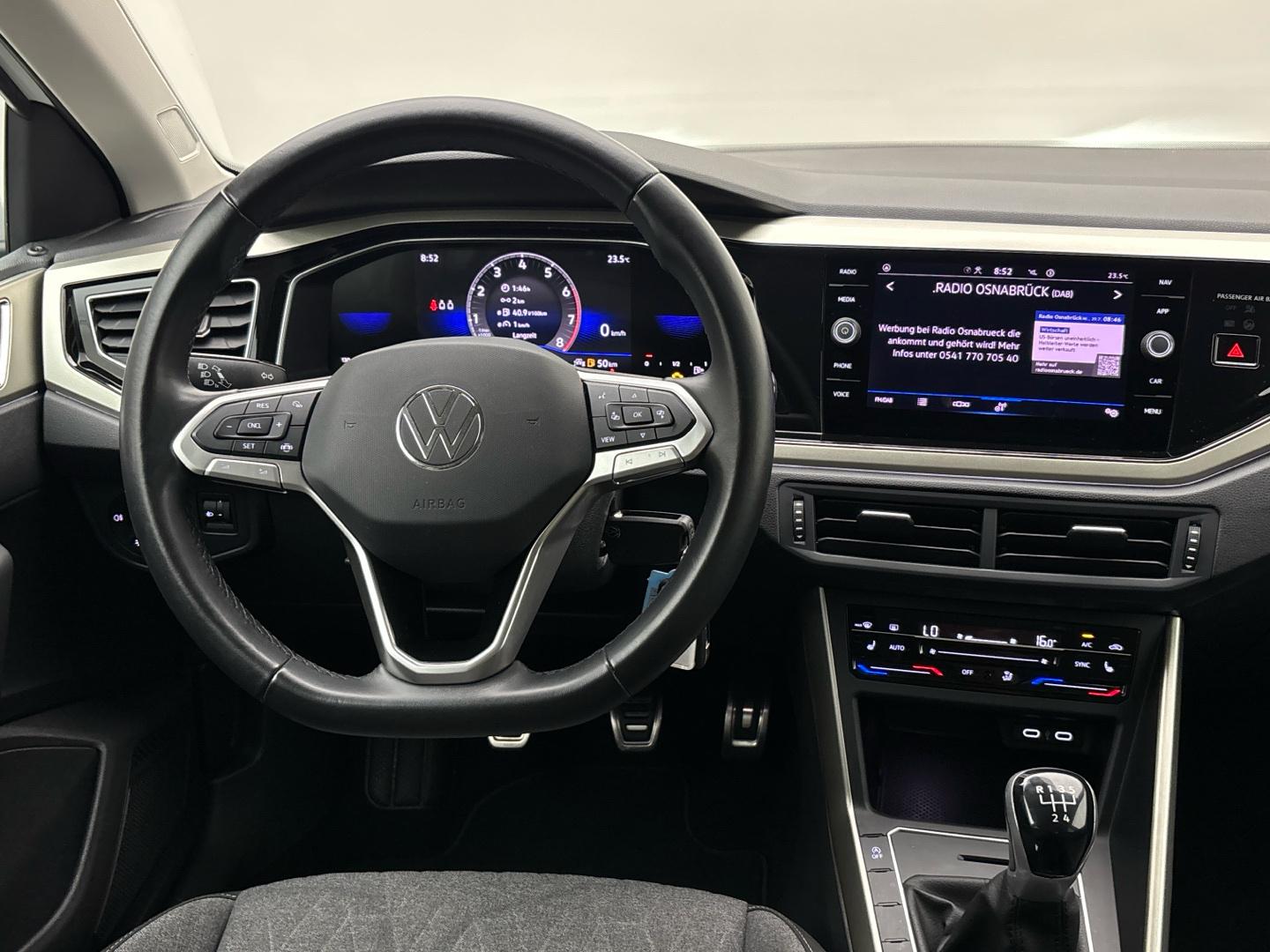 Volkswagen Polo MOVE 1.0 CarPlay LED Sitzheizung Klimaauto., миниатюра 8