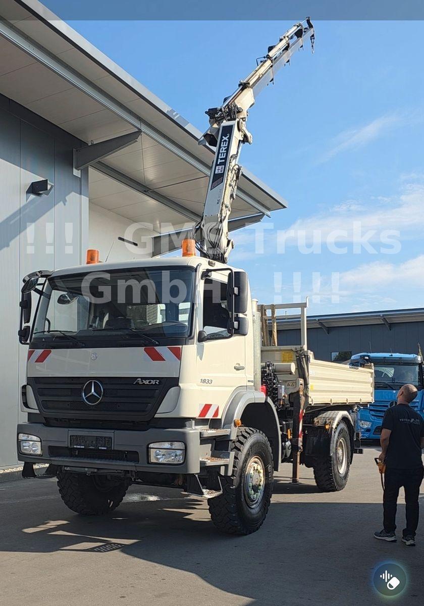 Mercedes-Benz Axor 1833 / 4X4 ALLRAD / 16m Atlas Kran