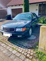 Audi 100 - blaue Audi 100