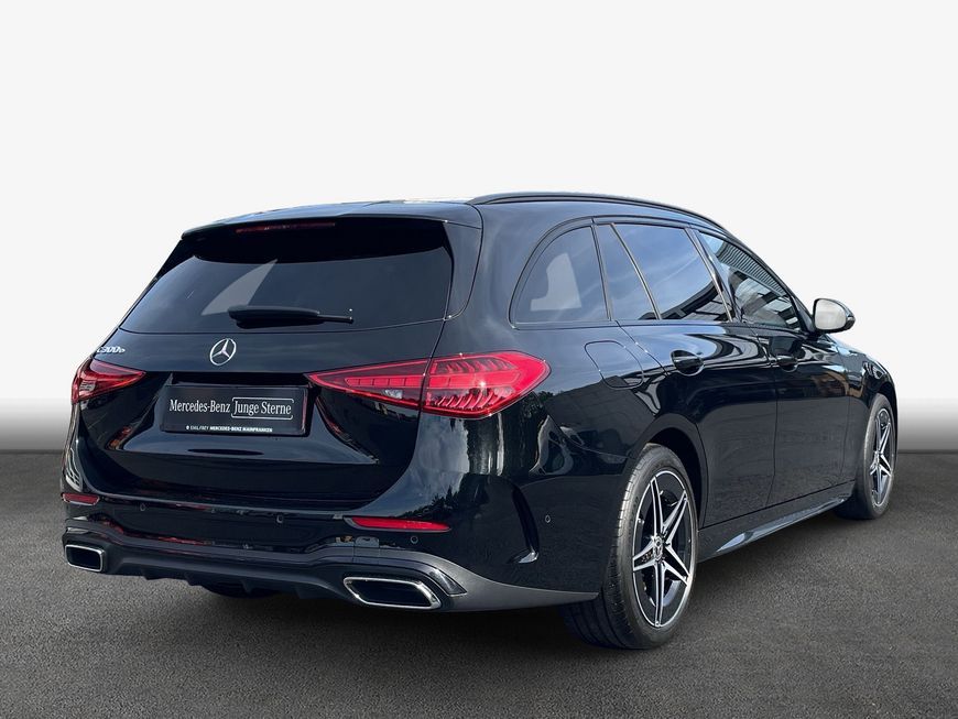 Mercedes-Benz C 300 e T AMG Night AHK Panodach imagem 2