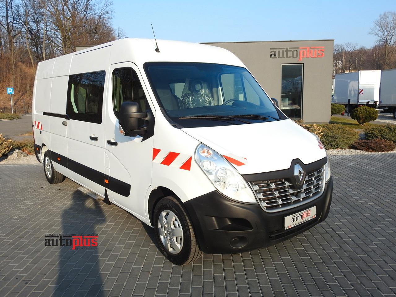 Renault MASTER KASTENWAGEN DOPPELKABINE 7 SITZE TEMPOMAT
