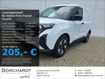 Ford Leasingangebot: Ford Transit Courier E-Trend *0%Finanzaktion*WinterPk