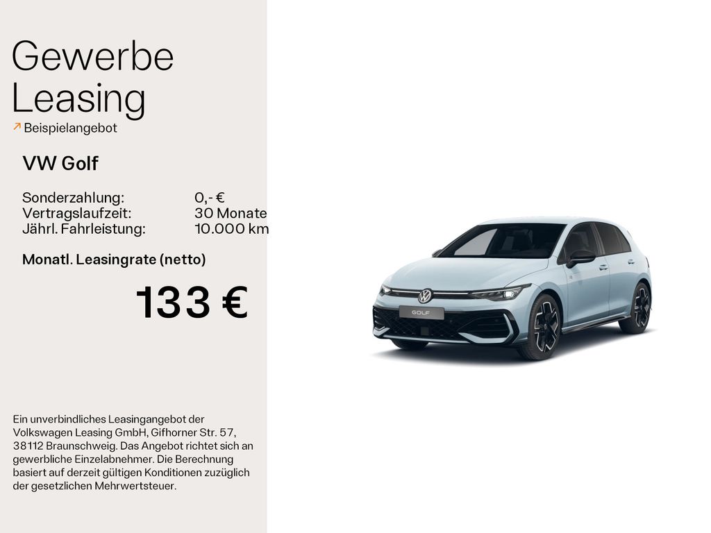 Volkswagen Golf 1.5 eTSI DSG R-Line H&K*Black Style*SHZ*HUD