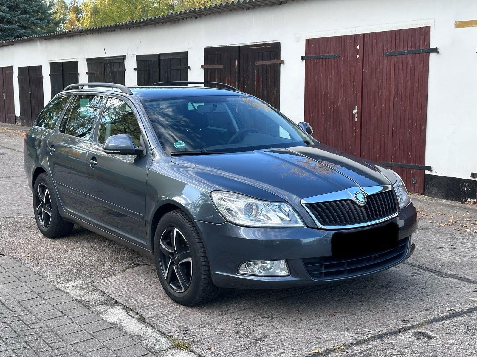 Skoda Octavia 2010 — rear view