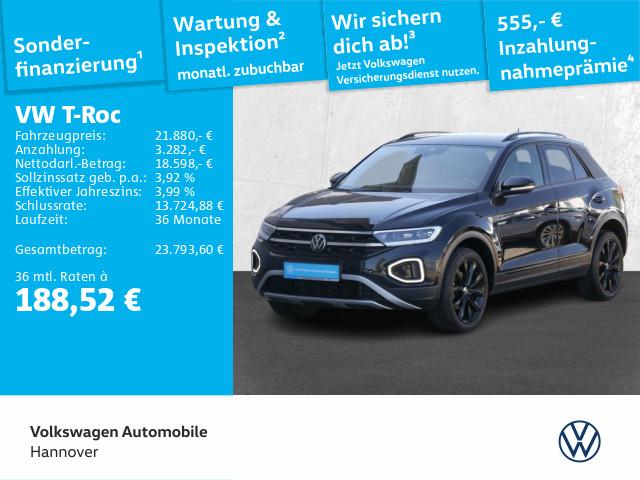 Volkswagen T-Roc 2.0 TDI Style LED ACC DigCockpit PDC SHZ