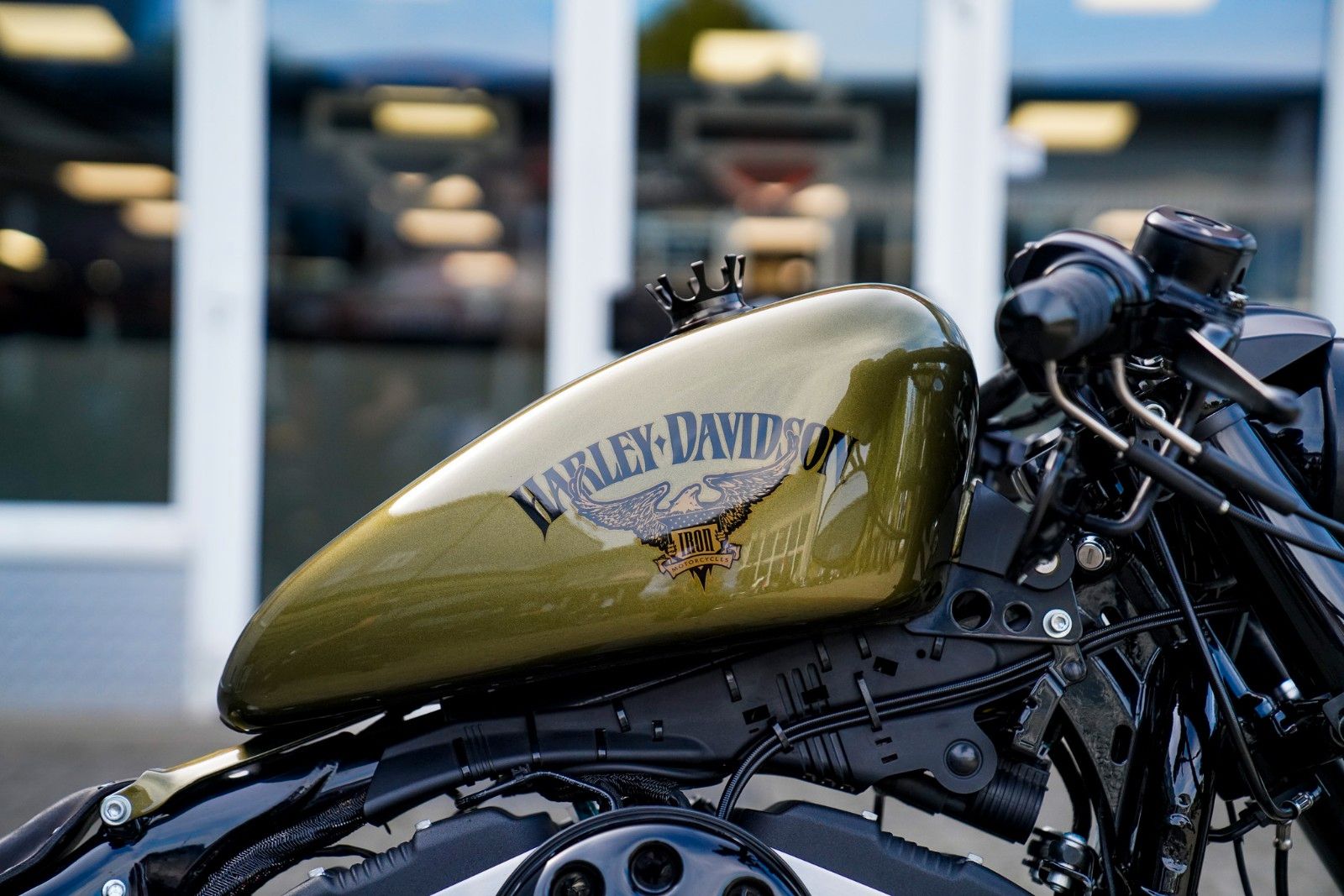 Fahrzeugabbildung Harley-Davidson SPORTSTER XL883N IRON - Jekill - Kurzes Heck -