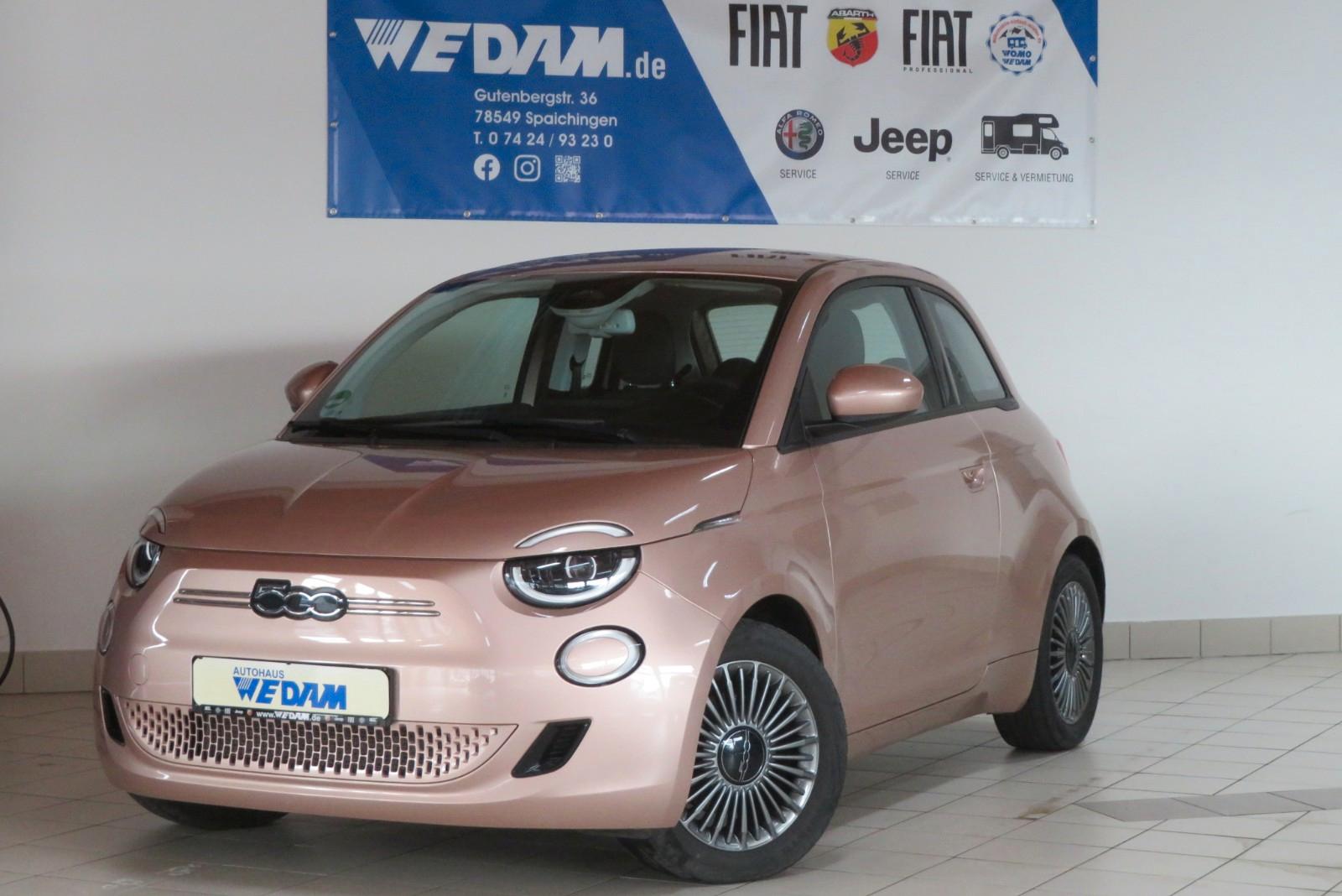 Fiat 500e 3+1 ICON 118PS *LED,Sitzheiz,NAV*