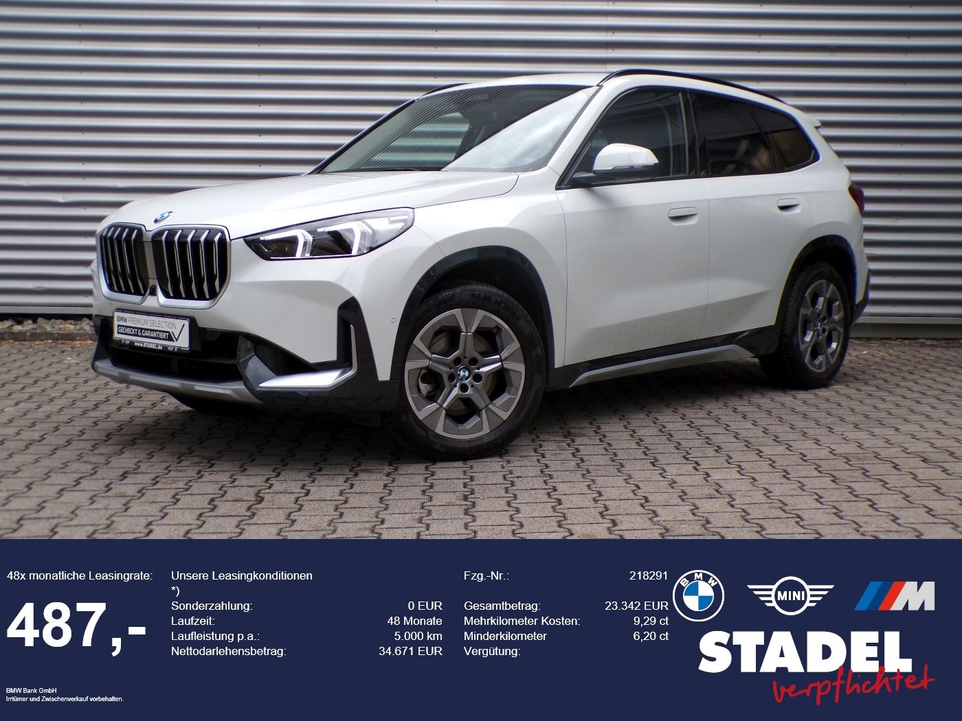 BMW X1 xDrive23i xLine HuD ACC 360° AHK Sportsitz SH foto 1