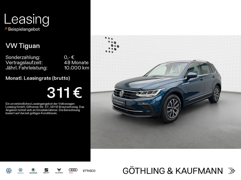 Tiguan Life 2.0 TDI SHZ*AHK*KAM*17Zoll*LED*