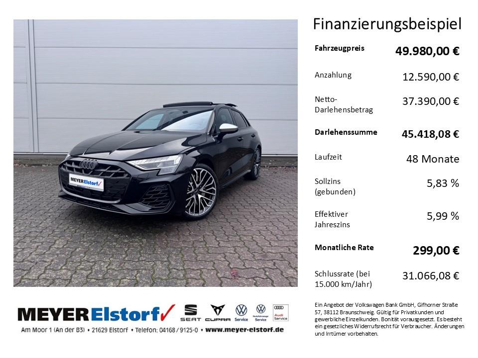 Audi S3 TFSI S tronic Sportback 19″ Pano Matrix-LED