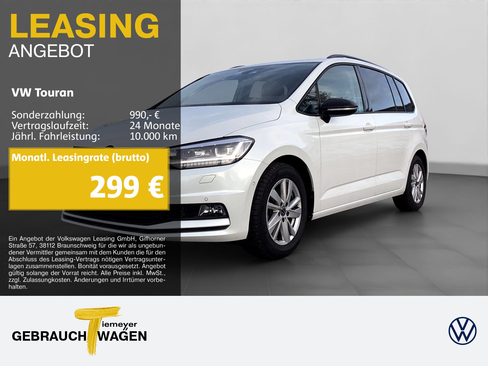 Volkswagen Touran 1.5 TSI DSG HIGHLINE 7-SITZE LM18 AHK ST.
