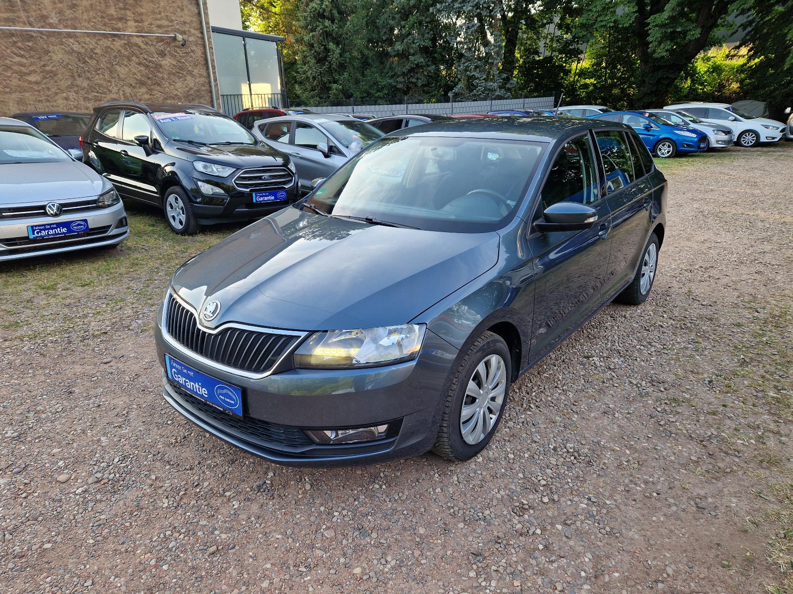 Skoda Rapid Spaceback Klima 96Tkm LED Sitzhzg ESP 2Hd