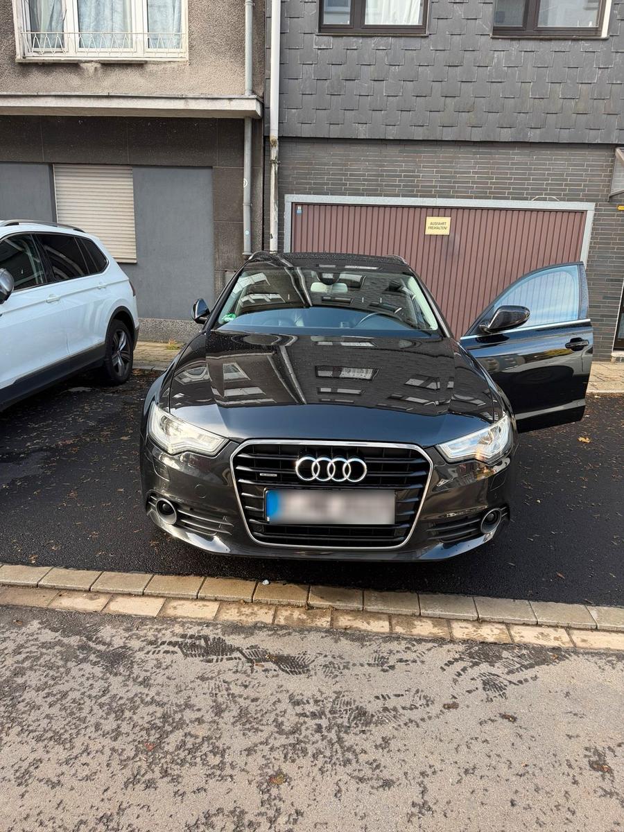 Audi A6 2012 — rear view