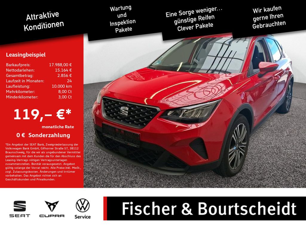 Seat Arona 1.0 TSI Style Edition PDC SHZ FACEL. LED