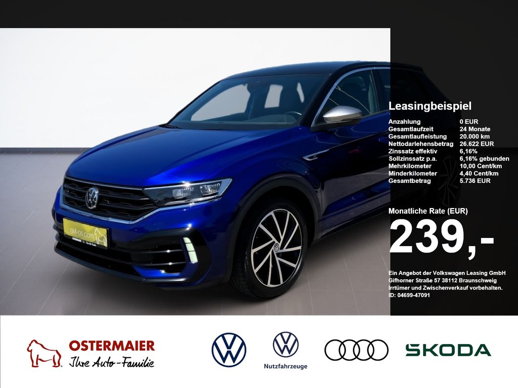 Volkswagen T-Roc R 2.0TSI 300PS DSG 4M ACC.AKRAPOVIC.KAMERA
