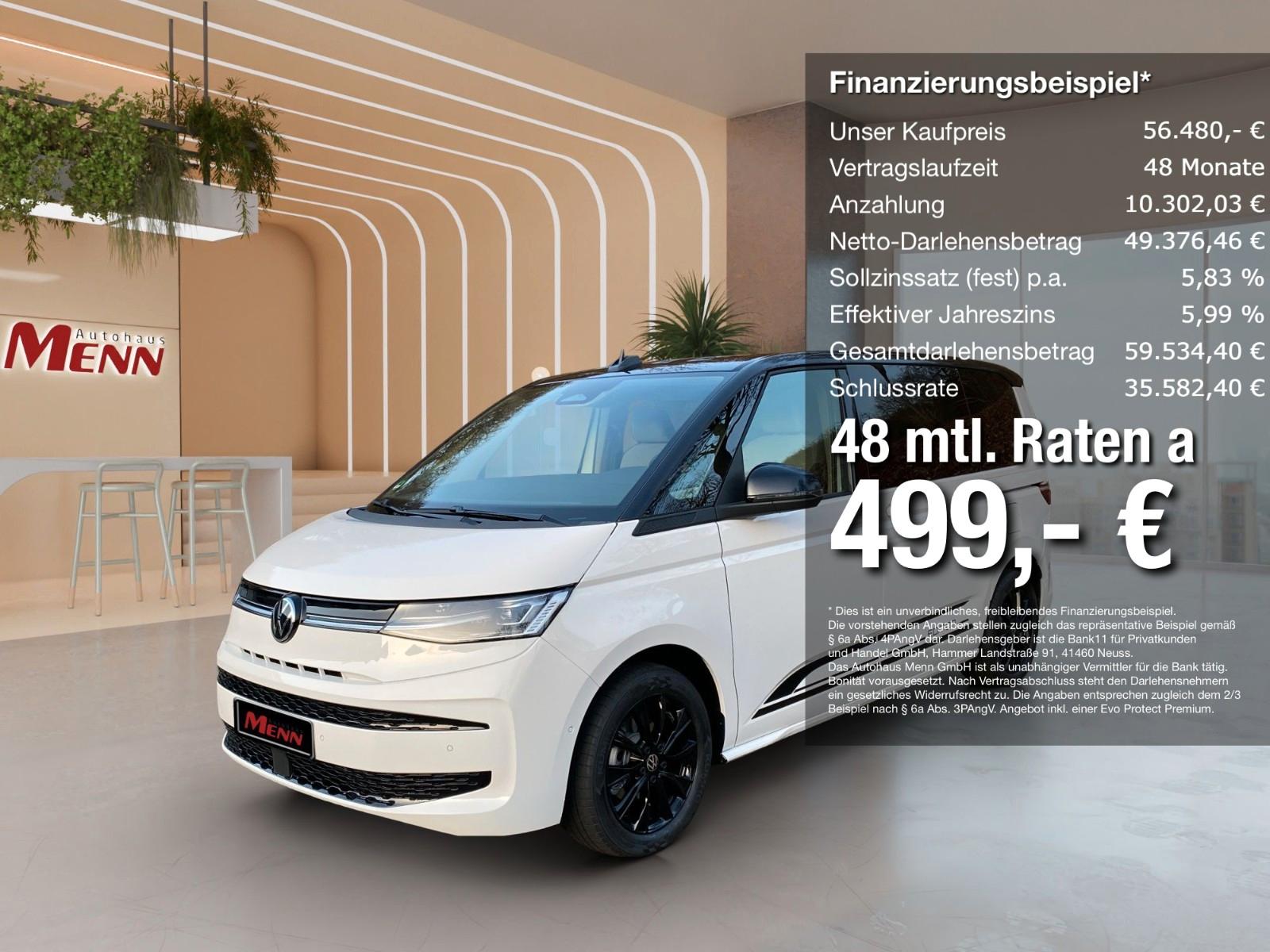 Volkswagen T7 Multivan 2.0TDI DSG Edition CarPlay RFK SHZ