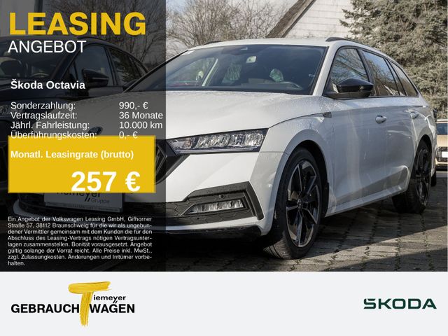 Skoda Octavia Combi 2.0 TSI DSG 4x4 SPORTLINE LM18 NAV