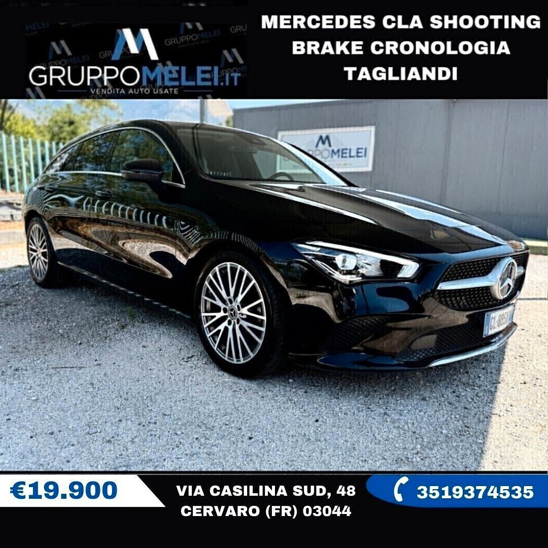 Mercedes-Benz Mercedes CLA Shooting Brake CRONOLOGIA TAGLIANDI