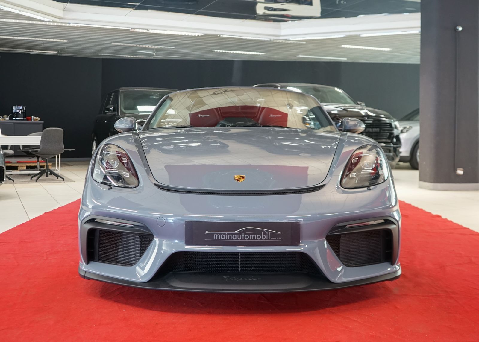 PORSCHE Boxster 718 Spyder1.HAND BOSE Carbonsitz Service