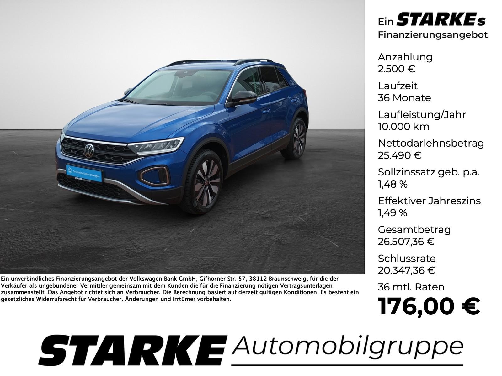 Volkswagen T-Roc  2.0 TDI DSG Goal  Navi LED PDC LM Tempo K