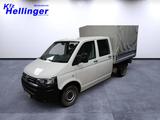 Volkswagen VW Transporter Doka mit hoher Plane - Pkw-Anhänger Plane mit