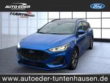 Ford Focus ST-Line Turnier Automatik Sportpaket Navi - mit Benzin-Antrieb: Blau, Kombi, mit Klimaanlage, Sportpaket