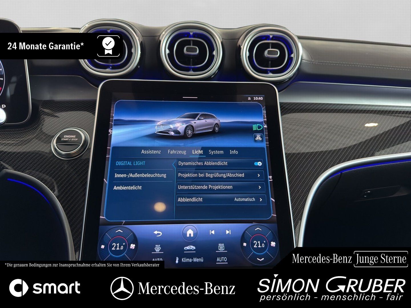 Fahrzeugabbildung Mercedes-Benz C 63 T SE Performance Aero Driver HUD Burm Pano