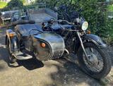 Ural Dnepr MT-16 Gespann mit Beiwagenantrieb und Rück - URAL MOTORRAD