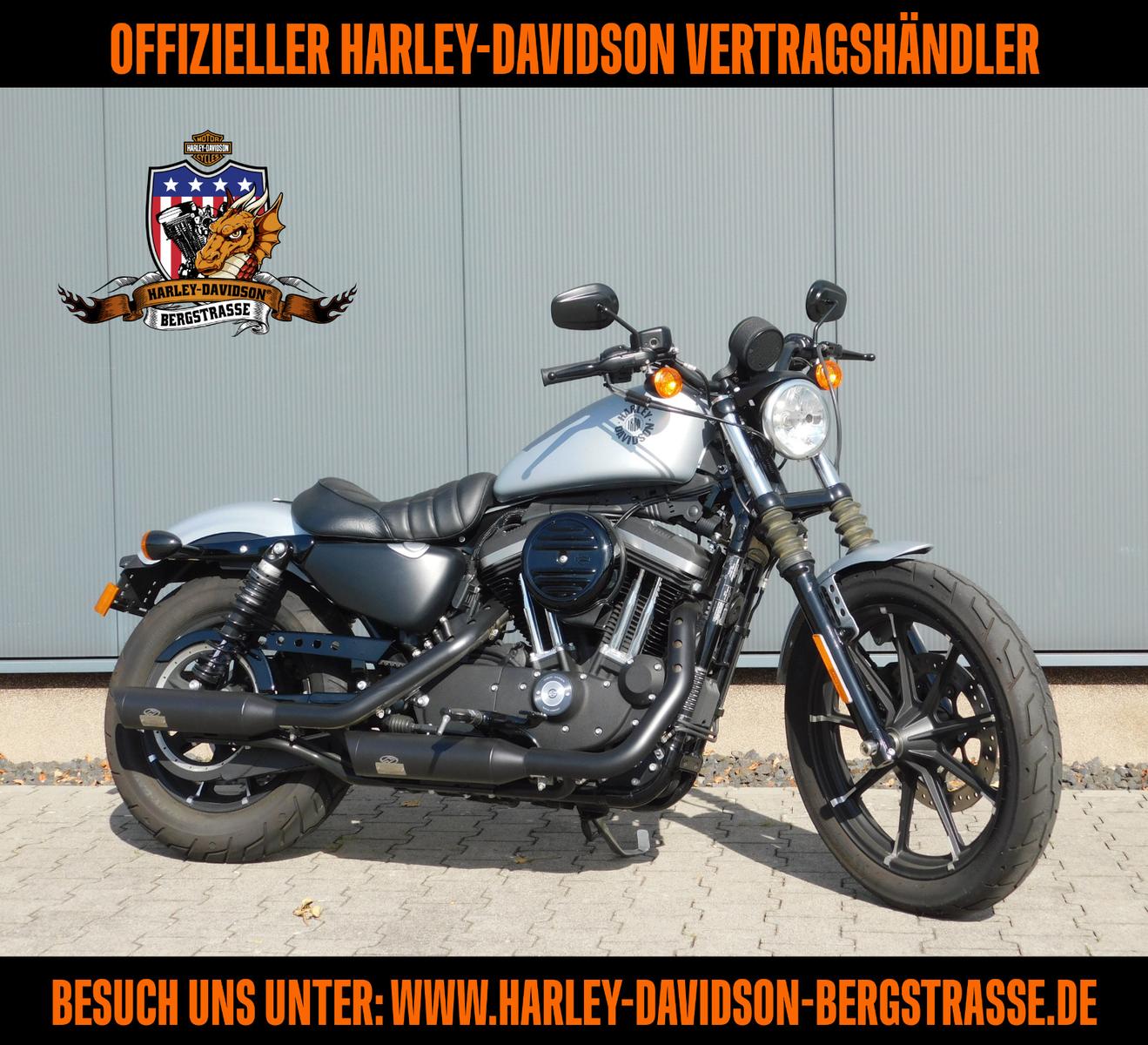 Harley-Davidson XL883N MY0 Sportster Iron 883 mit Jekill & Hyde