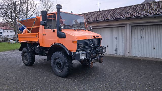Unimog 1200  schmidt streuer U1300 U1600 Kipper wenig k