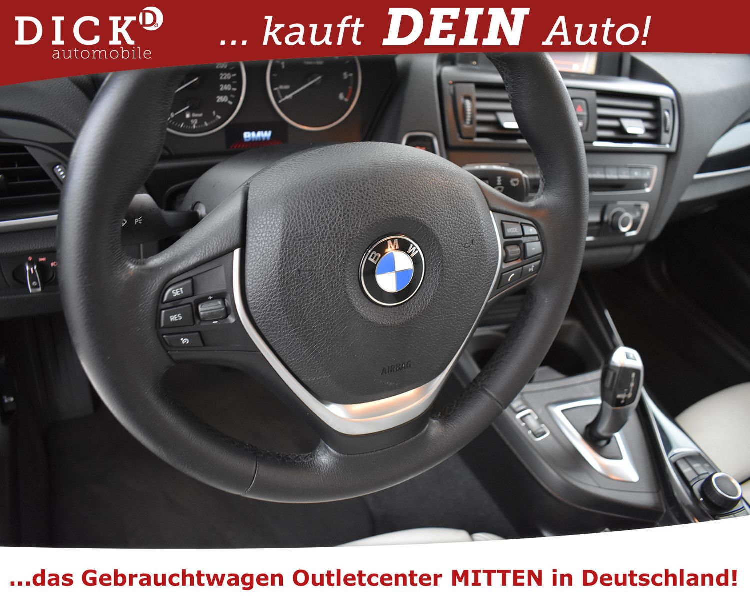 Fahrzeugabbildung BMW 118d Sport Line LEDER+GLASD.+SHZ+TEMP+PDC+AHK+MF