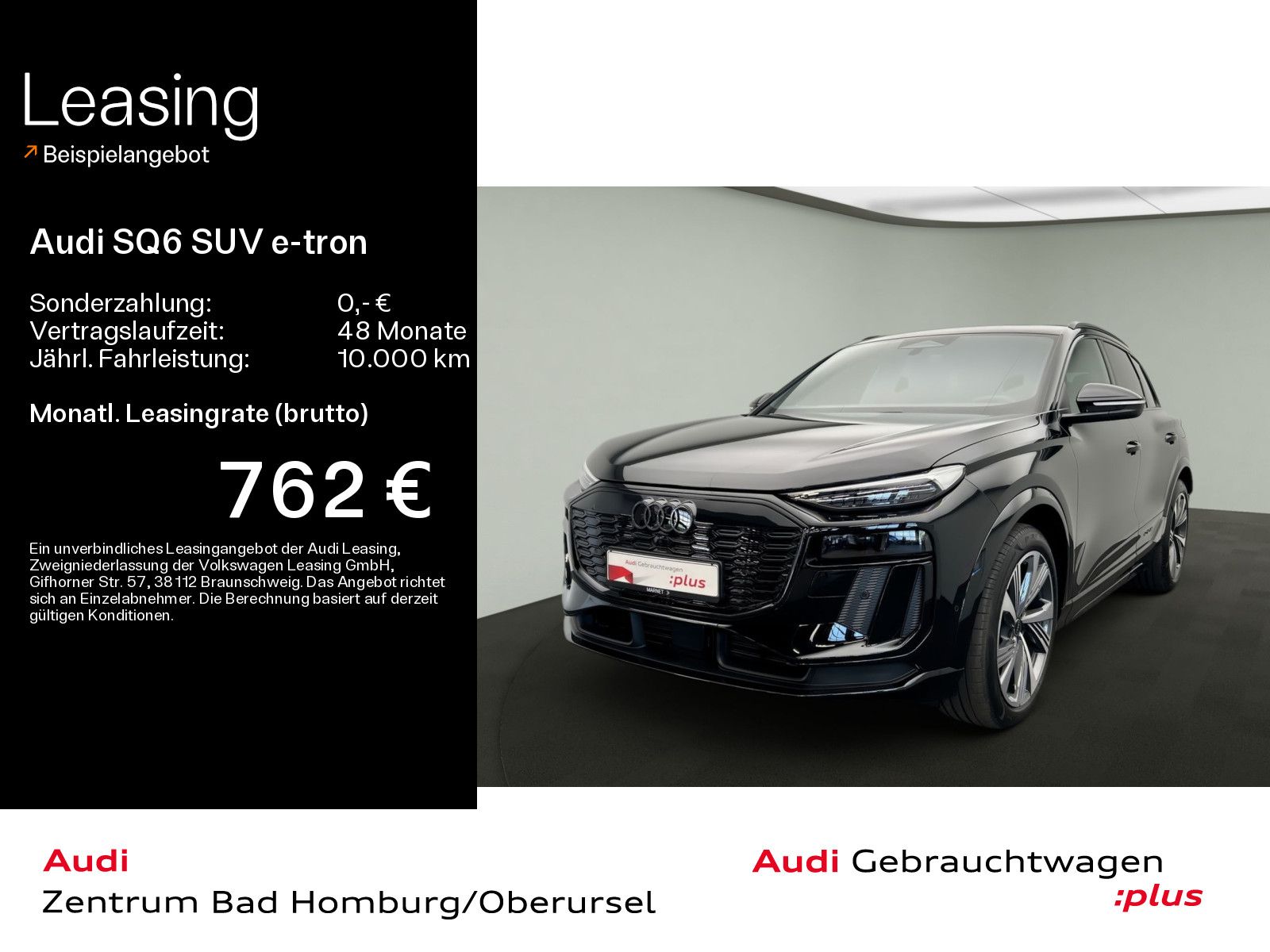 Audi SQ6 SUV e-tron quattro*Navi*Matrix*Alu*HUD*B&O*P