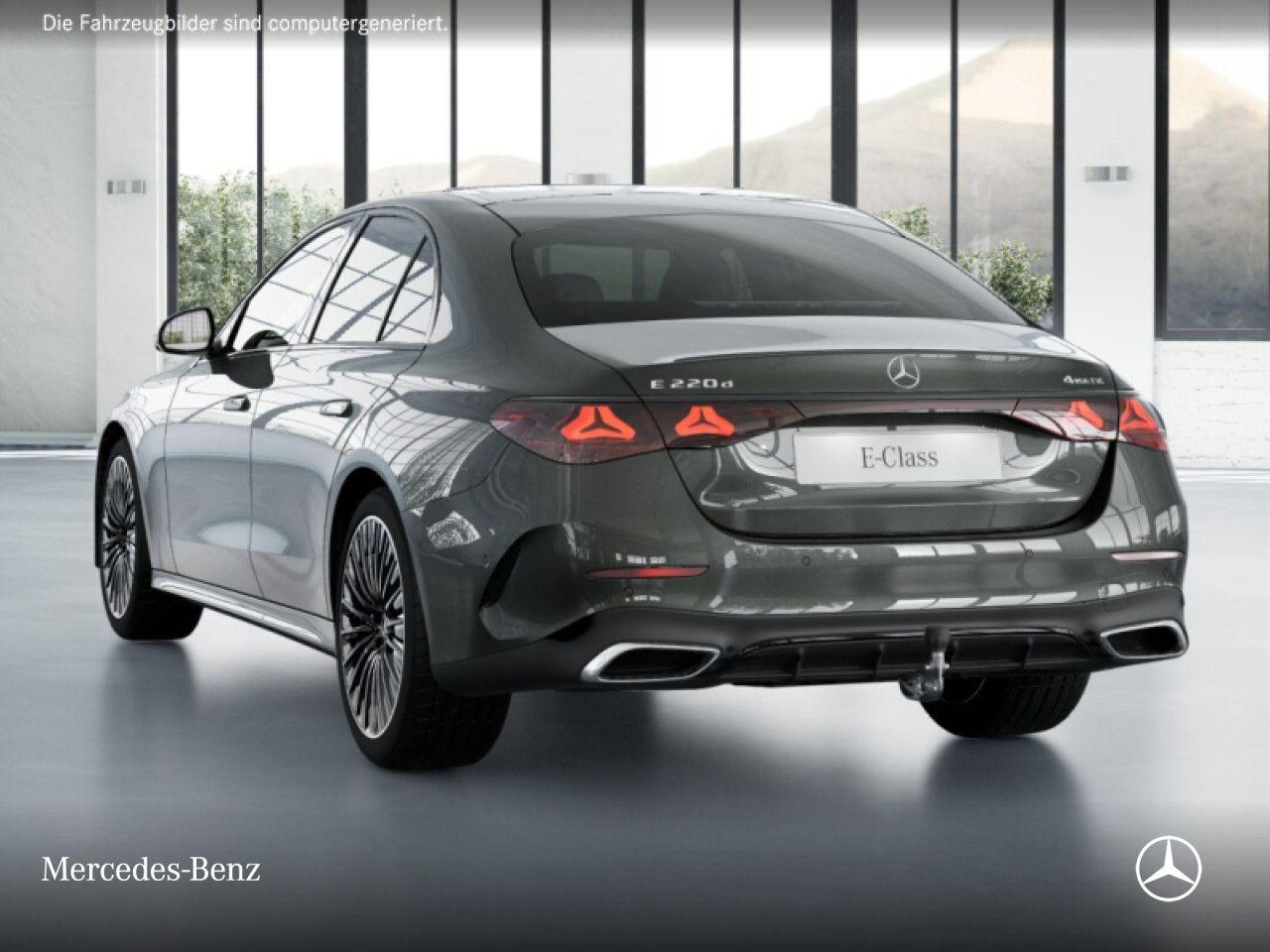 Mercedes-Benz E 220 d 4M AMG Fahrass 360° Pano Distr. AHK PTS