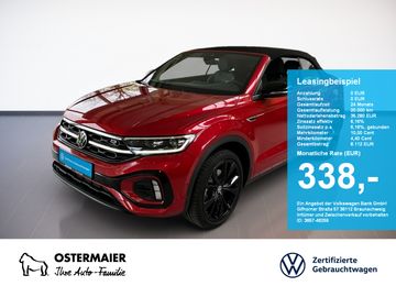 Volkswagen Leasingangebot: Volkswagen T-Roc Cabriolet R-LINE BLACK 1.5TSI 150PS DSG NP