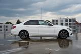 Mercedes-Benz C 220 d 4MATIC Autom. - - Mercedes-Benz C 220 mit Diesel-Antrieb: Weiß, Limousine