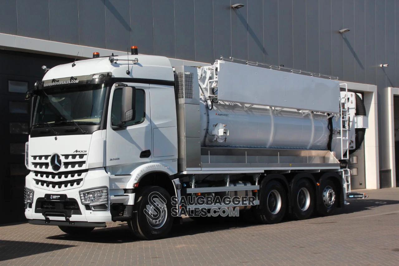 Mercedes-Benz Arocs 3753 AMPHITEC VORTEX 11000 Vacuum Machine