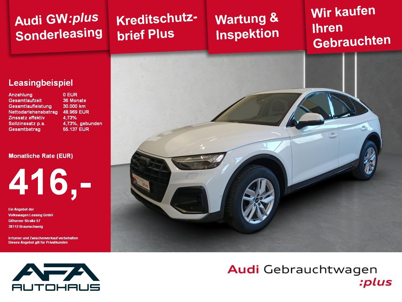 Audi Q5 Sportback 40 TDI quattro Pano*AHK*Matrix*360°