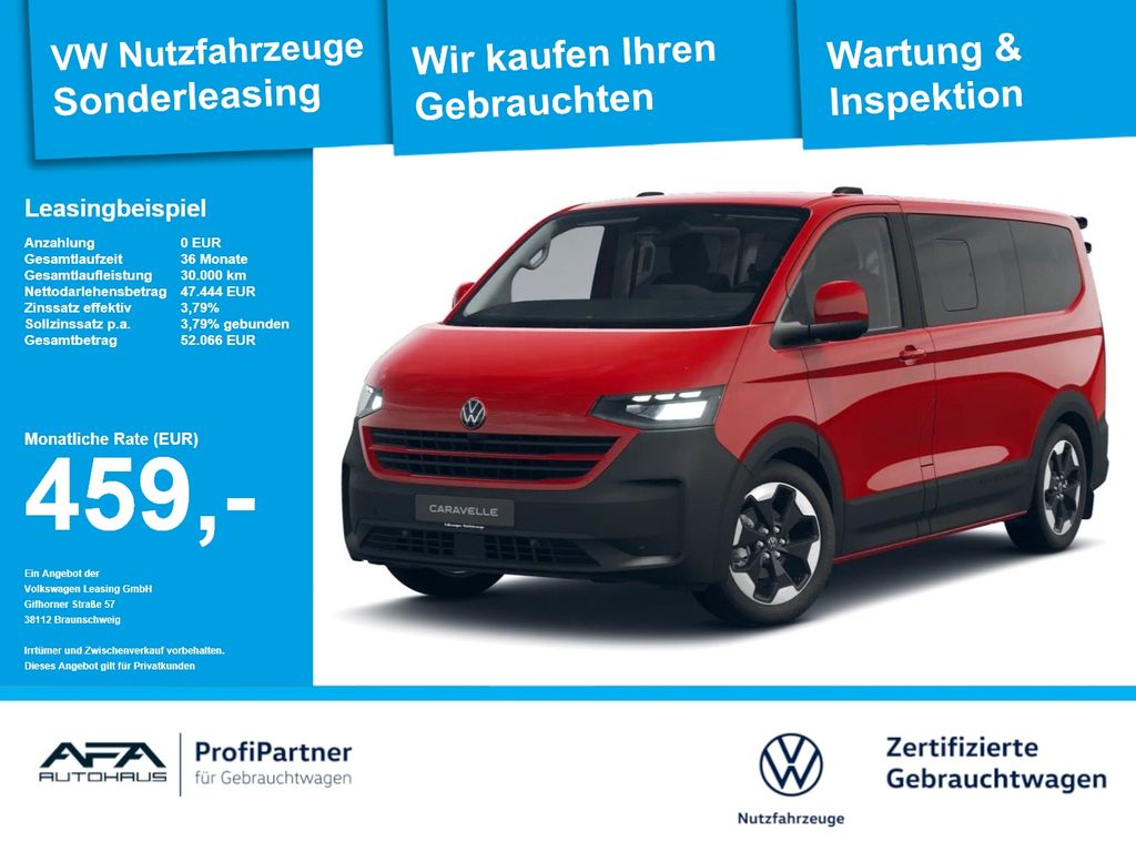 Volkswagen T7 e-Caravelle PanAmericana LED*AHK*Navi*RFK