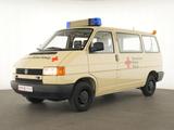 Volkswagen T4 KOMBI 8 SITZER EX DRK - gebrauchte VW T4 aus dem Jahr 1992