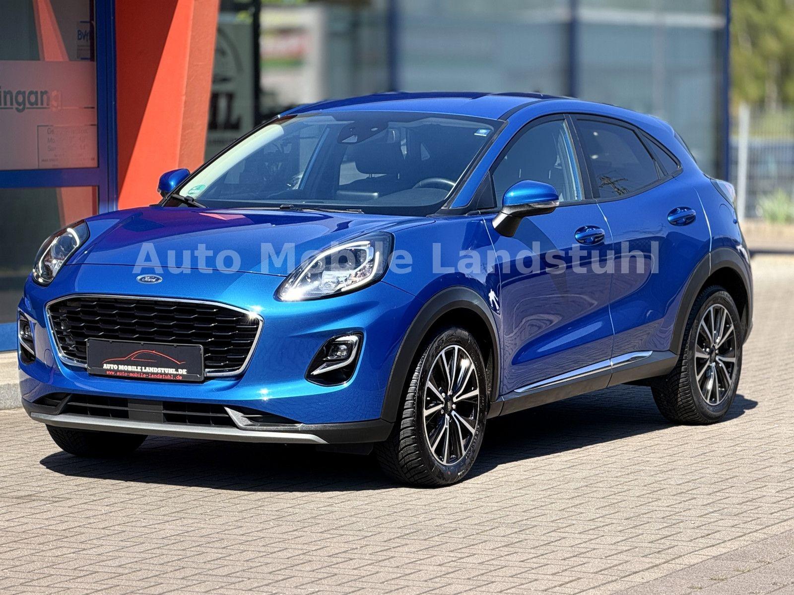 Ford PUMA*TITANIUM*LED*SZHZ*LENKRADHZ*ALU*PDC*LEDER*