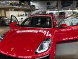 Porsche Macan S S - Porsche: Rot, Leder