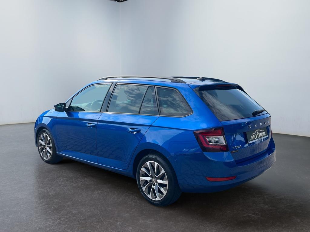 Skoda Fabia 2022 г. Синий, пробег 39972 км