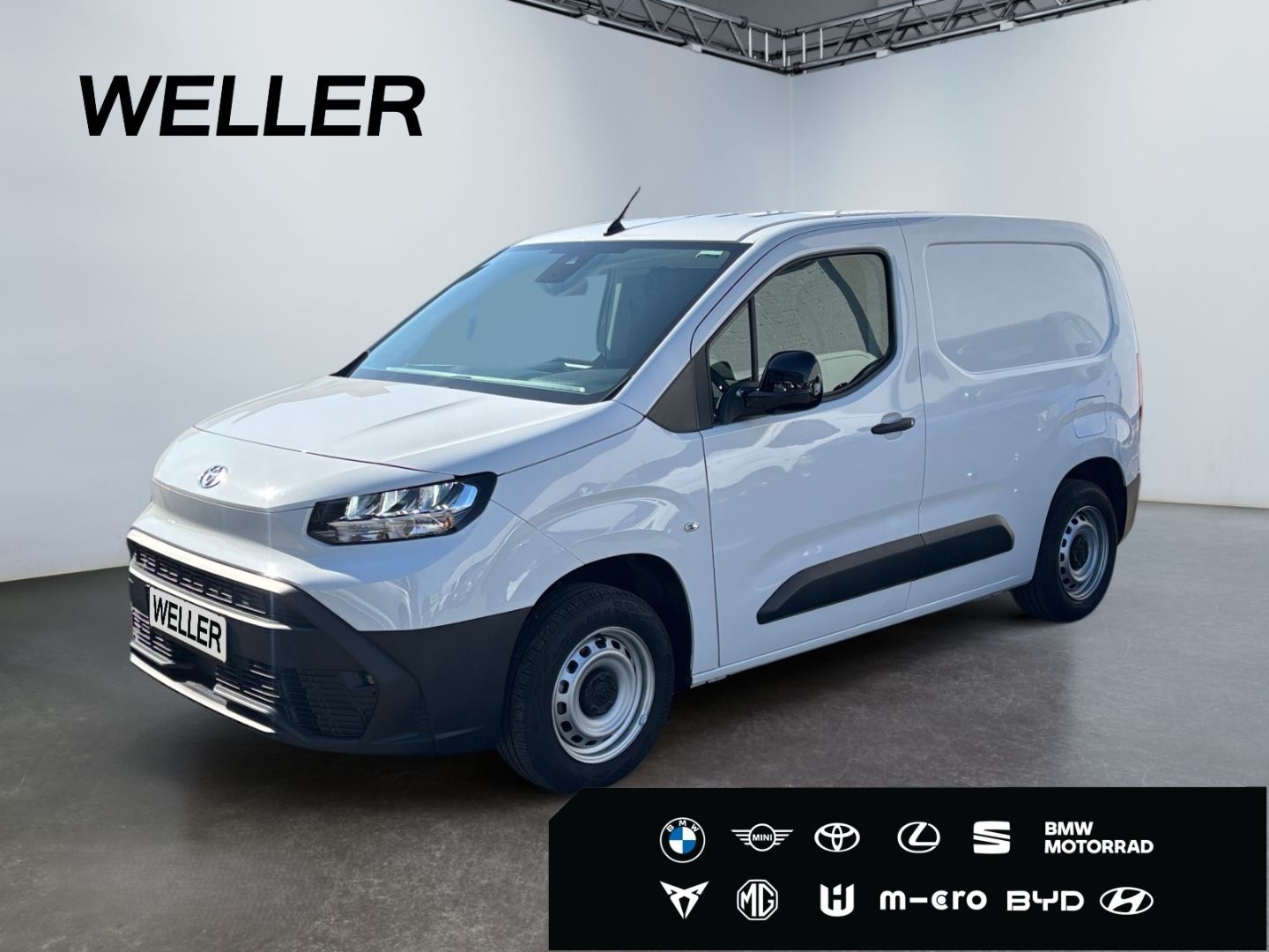 Toyota Proace City 1,2 l P, 110 PS 6MT 4 Türen, 3 Sitze