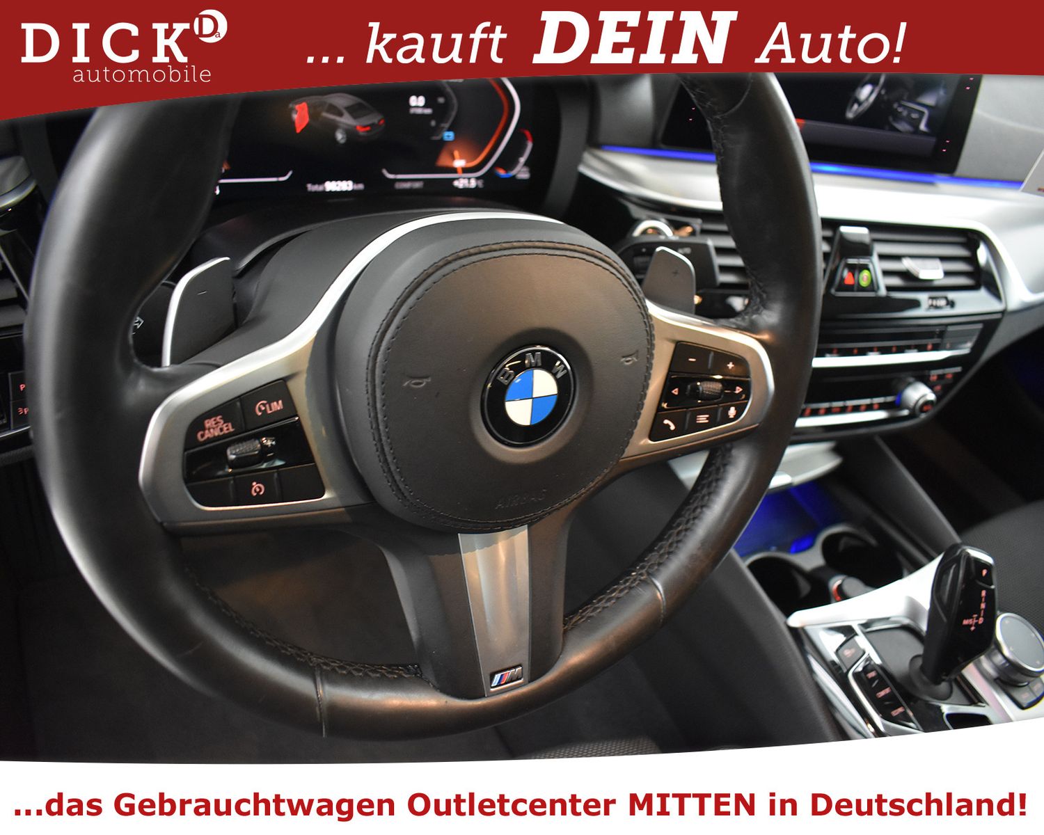 BMW 540i xD Sport Line SHADOW+GLASDA+VIRTU+LED+SHZ+M - Image 15